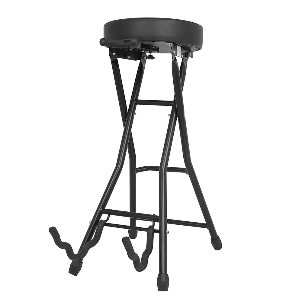 

String Instruments Special Accessories Guitar Bass Universal Stool Chair One-piece Folding Seat Foot Stool