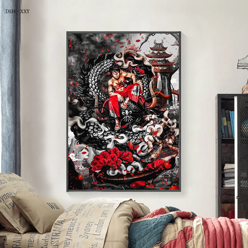 monkey d dragon Poster for Sale by HUTYTANG