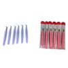 Easy Gripping Durable High Precision Tip Lash Accessory Kit Customized Stainless Professional Esthetician Volume Eyelash Tweezer 1