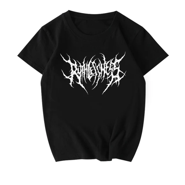 Women's t-shirts korean Black Oversized Tshirt Tops harajuku vintage aesthetic gothic graphic punk clothes dropshipping Hip Hop A