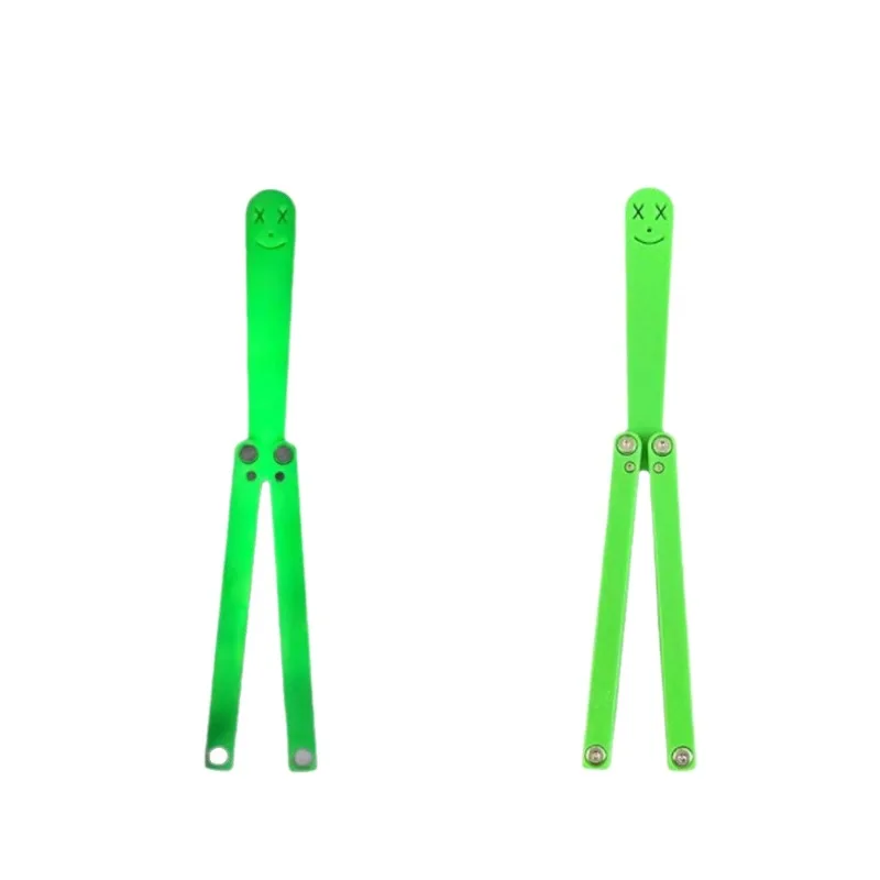 Deluxe Plastic Butterfly Knife for Beginners - Stylish and Fun Play Prop