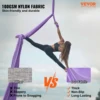 VEVOR Aerial Yoga Hammock & Swing 4.4 Yards Yoga Starter Kit Nylon Fabric Antigravity Flying for All Levels Fitness Bodybuilding 2