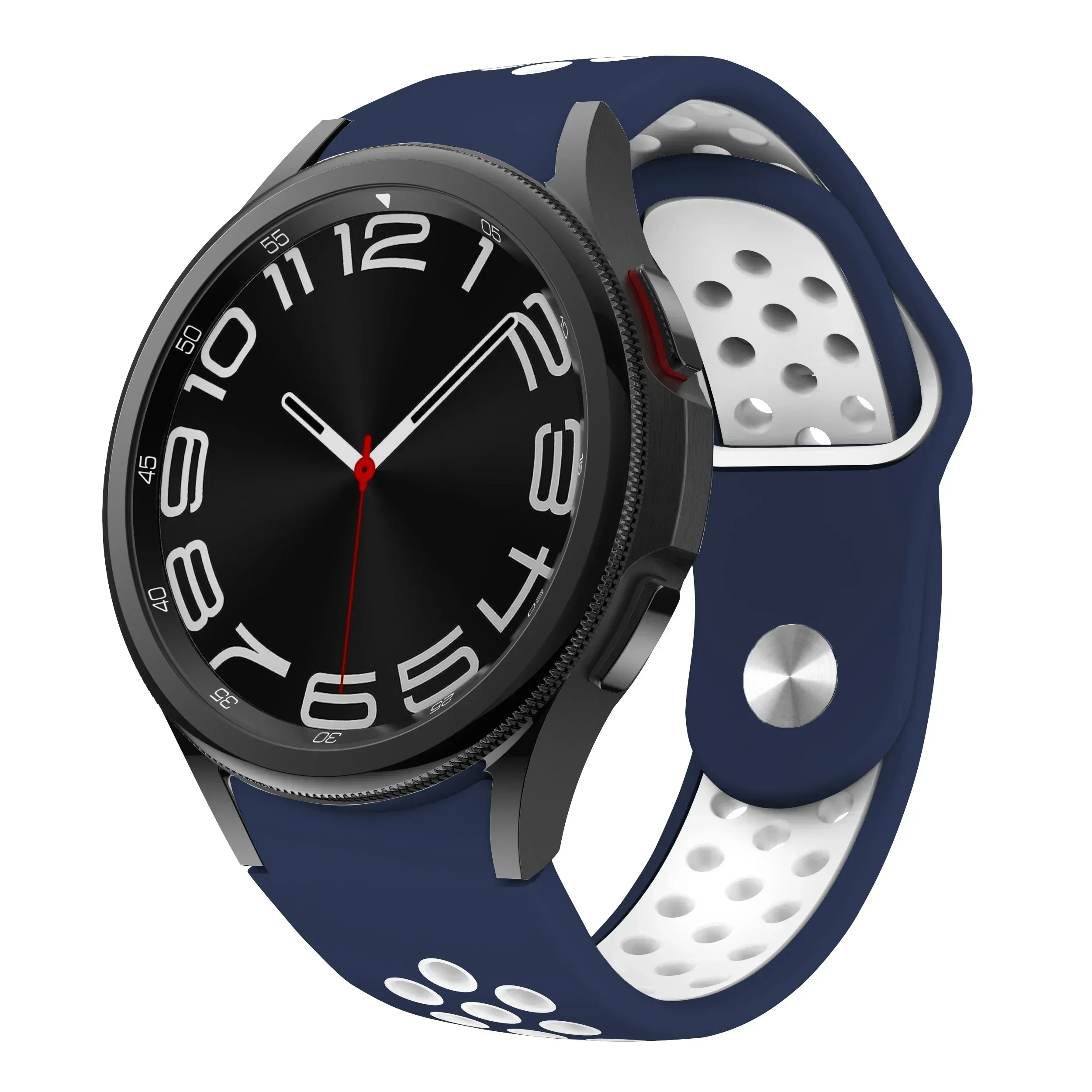 Enhanced Silicone Watch Strap - Soft Rubber Loop Band in Multiple Sizes and Colors