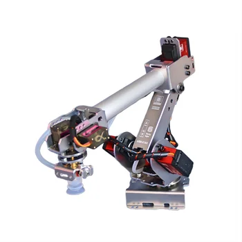 Braccio Robotico Industriale a 6 Gradi di Libertà con Servomotori Digitali da 20KG/25Kg per Raspberry e Arduino, Kit Robot DIY Programmabile