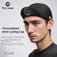 WEST BIKING Cycling Cap Bicycle Hat With Visor UV Protection Summer Headwear for Men Women Road Bike Head Caps Gorra Ciclismo 1