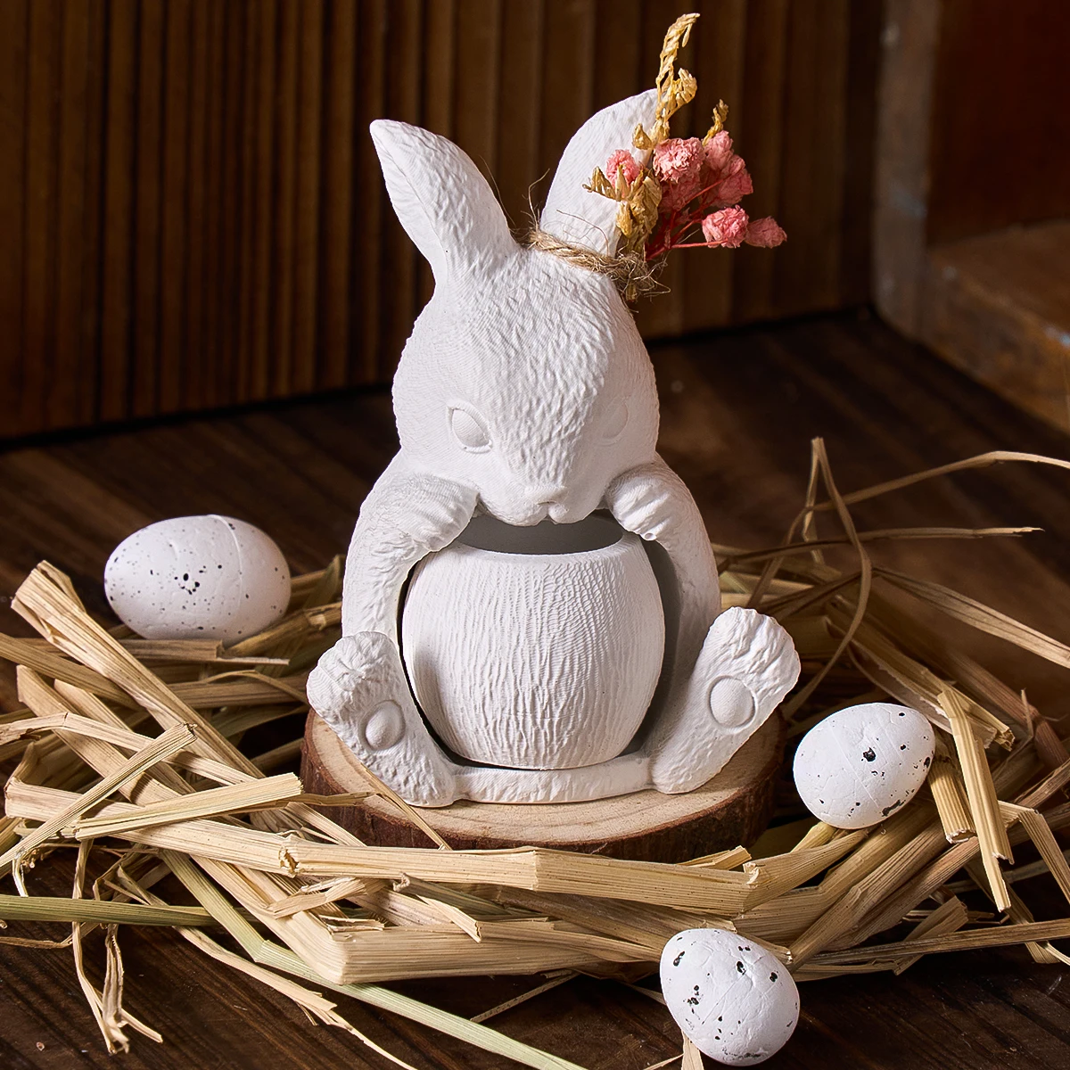 Set Di 3 Stampi In Silicone Per Pasqua A Forma Di Coniglio – 3D Per Cioccolato, Candele, Sapone, Resina – Fai-da-te E Decorazioni Pasquali