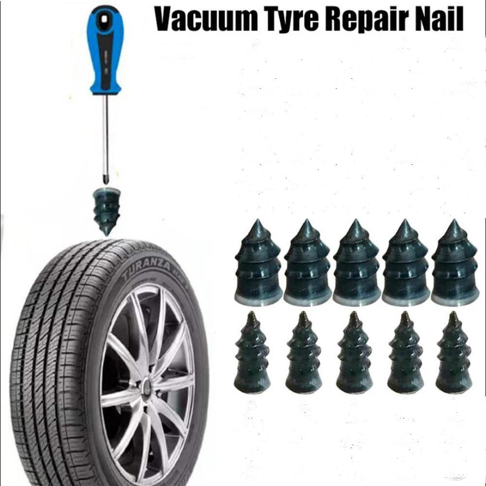 Bandes de réparation de pneus sans chambre à air 2/4/6 pièces pour  crevaison de pneu d'urgence réparation de voiture en caoutchouc moto vélo  bandes