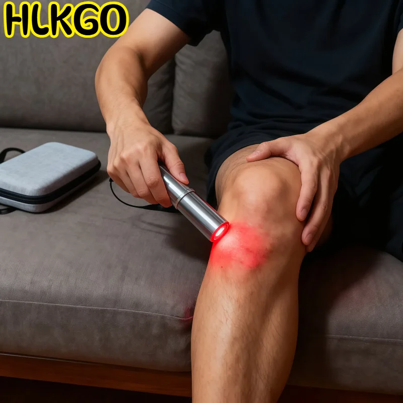 Medical Grade Rechargeable Infrared LED Flashlight for Effective Pain Relief, Scar Reduction and Acne Treatment