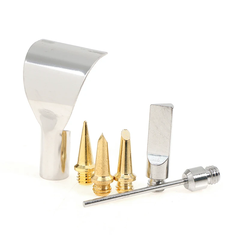 6Pcs Flame Butane Gas Soldering Tips+Nozzle Butane Gas Solder Tip For
