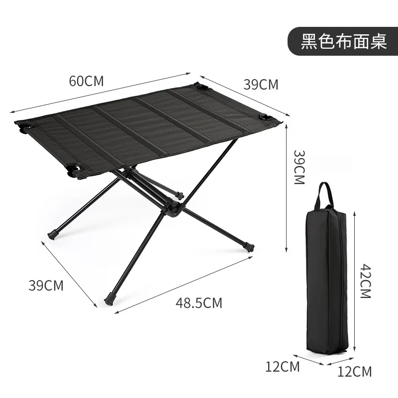 Mesa plegable portátil 180 CM y 2 bancos plegables para camping o recepción