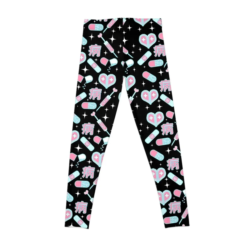 Yami Kawaii Leggings fitness set gym Sports pants woman Womens Leggings