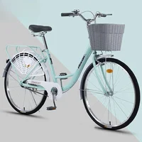 Bicicleta Adulto Wome n's Light Male Comm uter Estudiante Lady Work Bike - Imagen 3