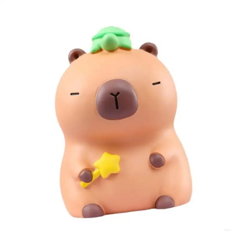 Q9QA Unbreakables Capybaras Money Banks for Children Coin Storage for Birthday and Christmas, Piggy Banks for Saving 3