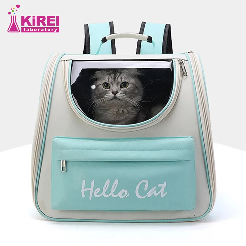 

Small Cat Bag Large Capacity Breathable Four Seasons General Portable Bag Pet Backpack Cat and Dog Carrying School Bag