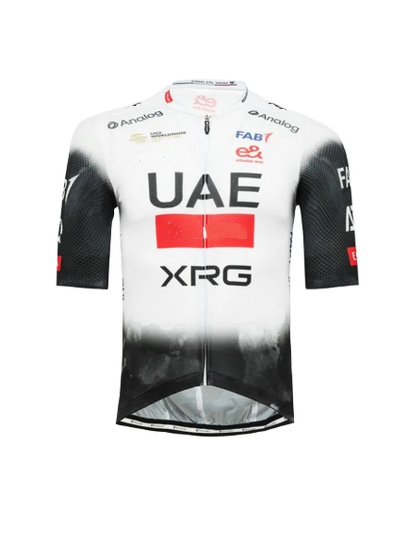 LASER CUT UAE XRG Team SHORT SLEEVE CYCLING JERSEY SUMMER CYCLING WEAR ROPA CICLISMO BIB SHORTS