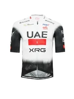 LASER CUT 2025 UAE XRG Team SHORT SLEEVE CYCLING JERSEY SUMMER CYCLING WEAR ROPA CICLISMO+BIB SHORTS 2