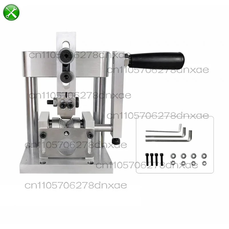 스크랩 와이어 수동 미니 와이어 스트리핑 기계, 1-15mm 직경 케이블 피일러