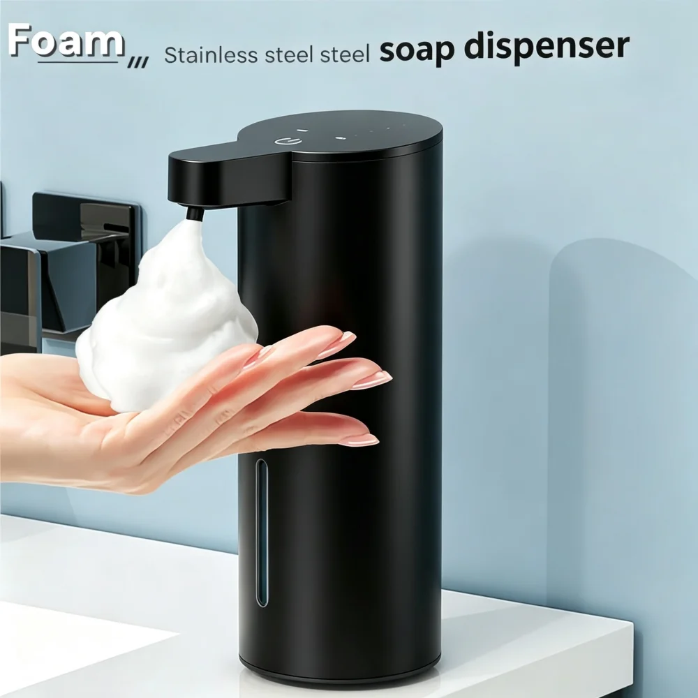 Automatic 350ml Stainless Steel Soap Dispenser with Sensor Technology
