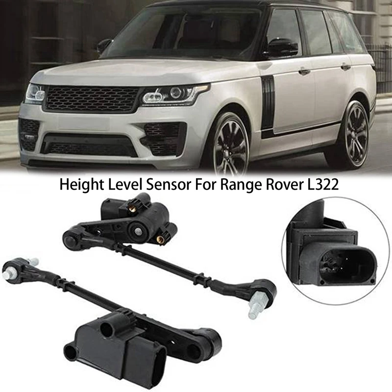 

2 PCS Front Right Left Air Suspension Height Level Sensor Car Accessories Plastic For Range Rover L322 LR020627 LR020626