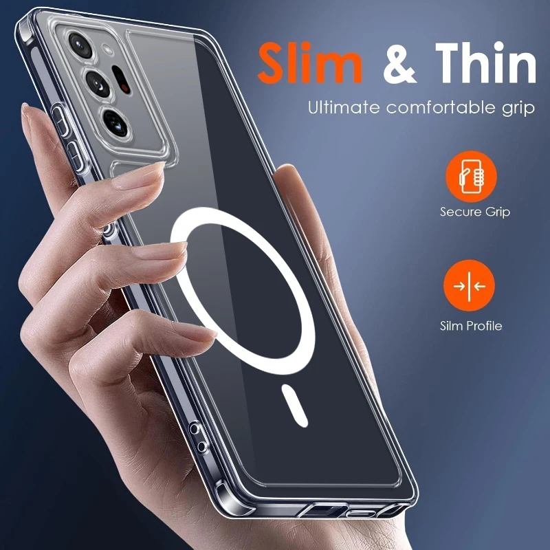 Magnetic Suction Soft Phone Case - Full Package Protection