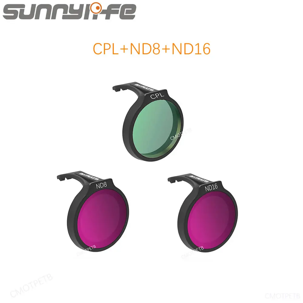 For Dji NEO Filter Sunnylife Professionele Lens CPL UV ND16 ND32 ND Filters Set Camera Lens For dji neo accessoires Drone Accessories