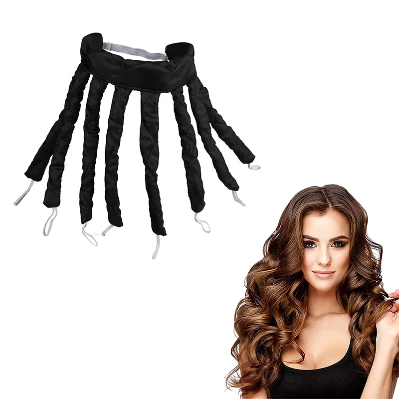 Hair Accessories Lazy Hair Curler Rollers Heatless Curling Rod Headband Curls Silk Ribbon Sleeping Soft Wave Formers No Heat Curls Ribbon