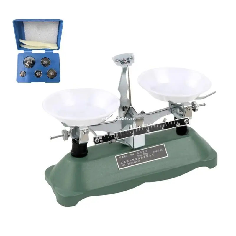 Mechanical Lab Tray Scale with Weights Scale Double Pan Dropship