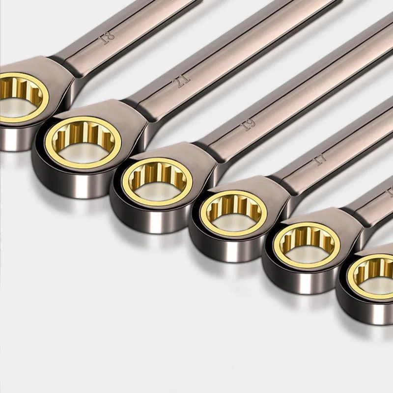 1 Piece Ratchet Spanner Combination Wrench Keys Gear Ring Tool Metric Universal Torx Wrench Repair Tool 2