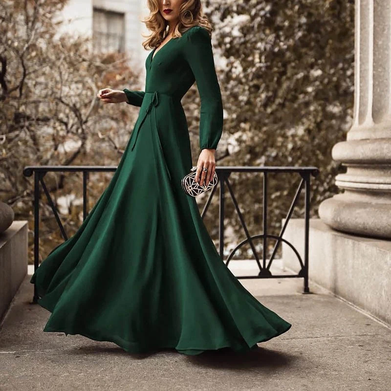 robe longue femme mariage