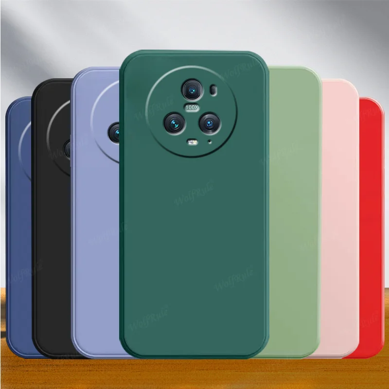 Per Honor Magic 5 Pro 5G Custodia Cover Huawei Honor Magic5 Magic 5 Lite Pro Capa Tpu Posteriore Originale Soft Funda Honor Magic 5 Pro 5G