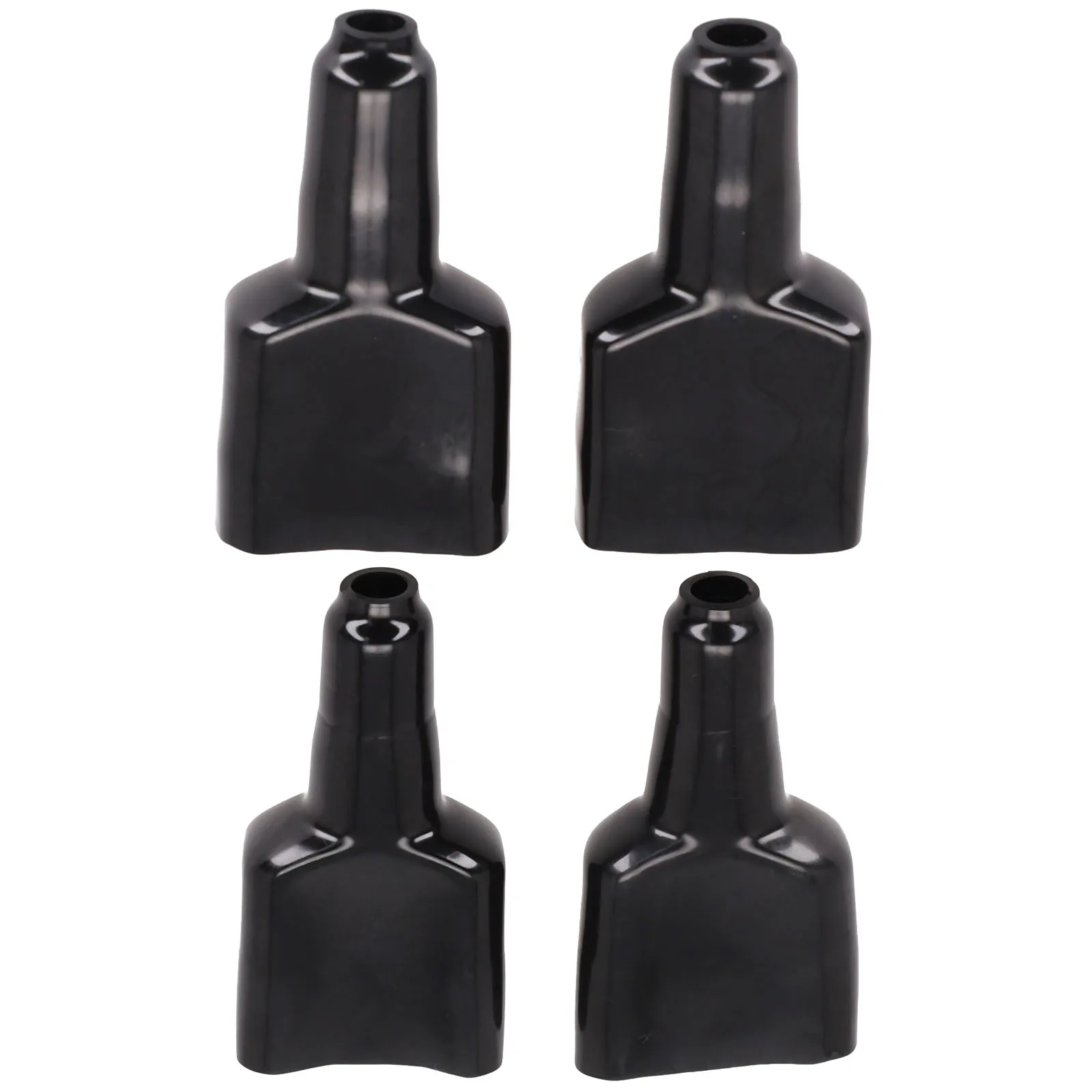 4 PCS Plug Cover Waterproof 50A For Anderson Plug Connector Dustproof Cable Jacket Black For Caravan Solar Panel Hand Tools