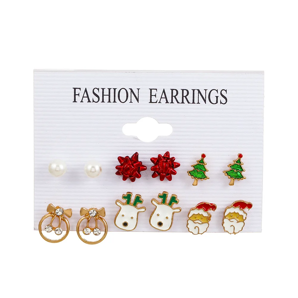 Cute Christmas Tree Earrings For Women - Dangling Holiday Studs, Perfect Festive Gift - View #5