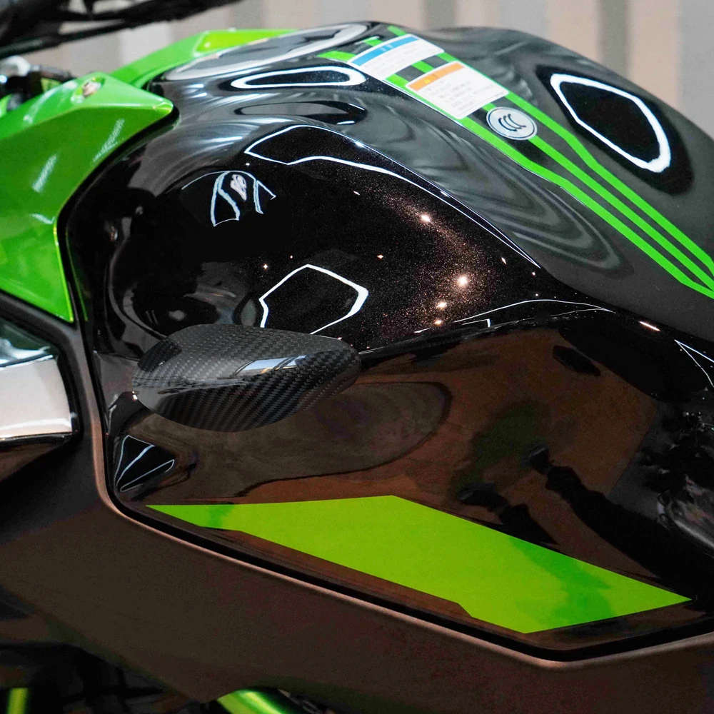 Kawasaki Z650 2017-2026용 탄소 섬유 연료 탱크 커버 보호대
