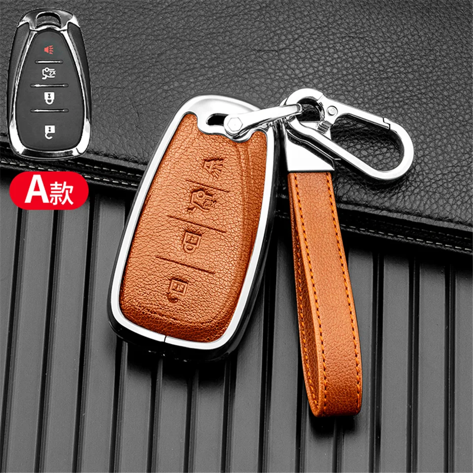 Custodia per chiave auto per Chevrolet Cruze Spark Sonic Camaro Volt Bolt Trax Malibu Captiva Lacetti Aveo 2 3 4 5 Button - Sf0ce495b1b954a14878cfedcdc52aaf4y