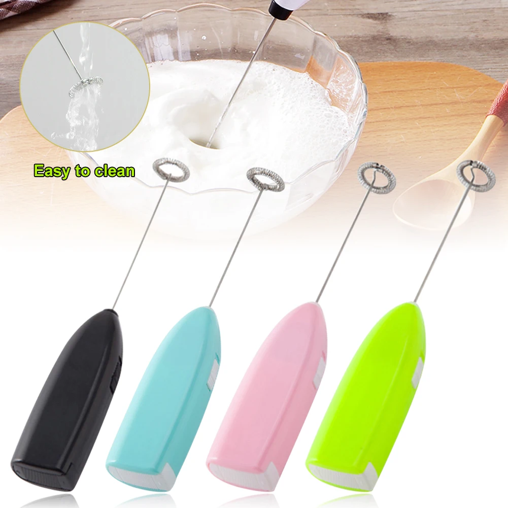 Milk frother Egg beater Electric whisk Handheld electric whisk Electric blender Portable Mini Electric Handheld Egg Beater Home Kitchen Coffee Milk Tea Blender Milk Frother Cooking Gadget