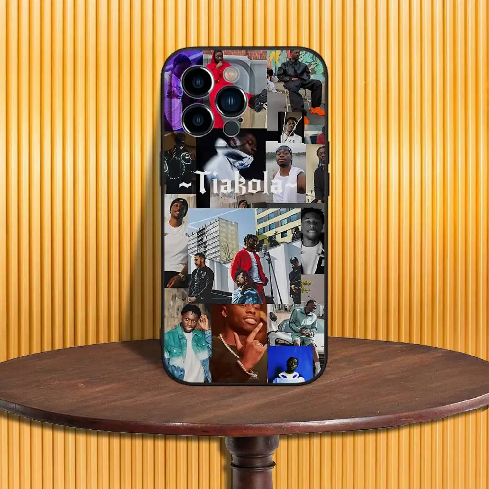Sleek Soft Black Phone Case by T-Tiakola M3lo MELO
