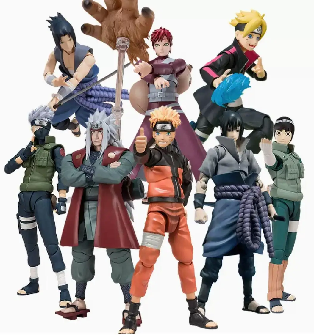 

Original Shf Naruto Uzumaki Sasuke Madara Uchiha Sakura Haruno Kakashi Hatake Action Figure Model Toys Anime Figura Gift