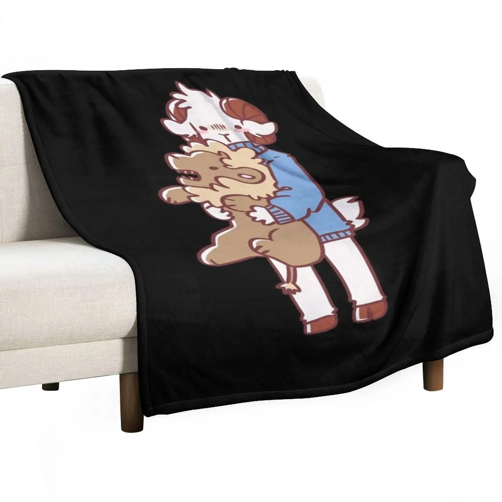 

Jschlatt Merch Lion Throw Blanket Camping Blanket Decorative Bed Blankets