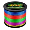 JOF 12 Strands Fishing Line 500M 100 300 1000M Braided PE Strong Wire Multifilament Durable Sea Saltwater Japan Wire 3