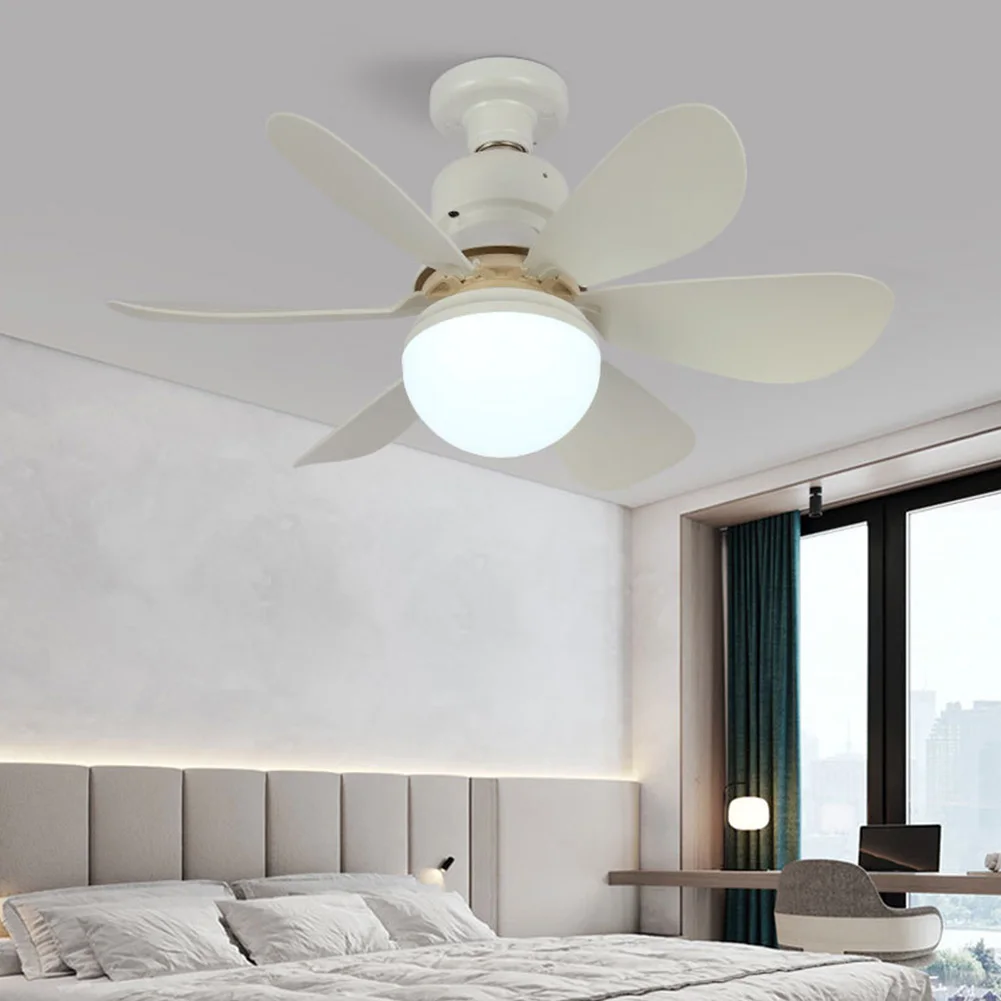 Description Picture 6 of itemIndoor Ceiling Fan with Light E26/E27 Base Quiet Ceiling Fan Light 3 Color Dimmable 3000-6500K White Ceiling Fan Remote Control
