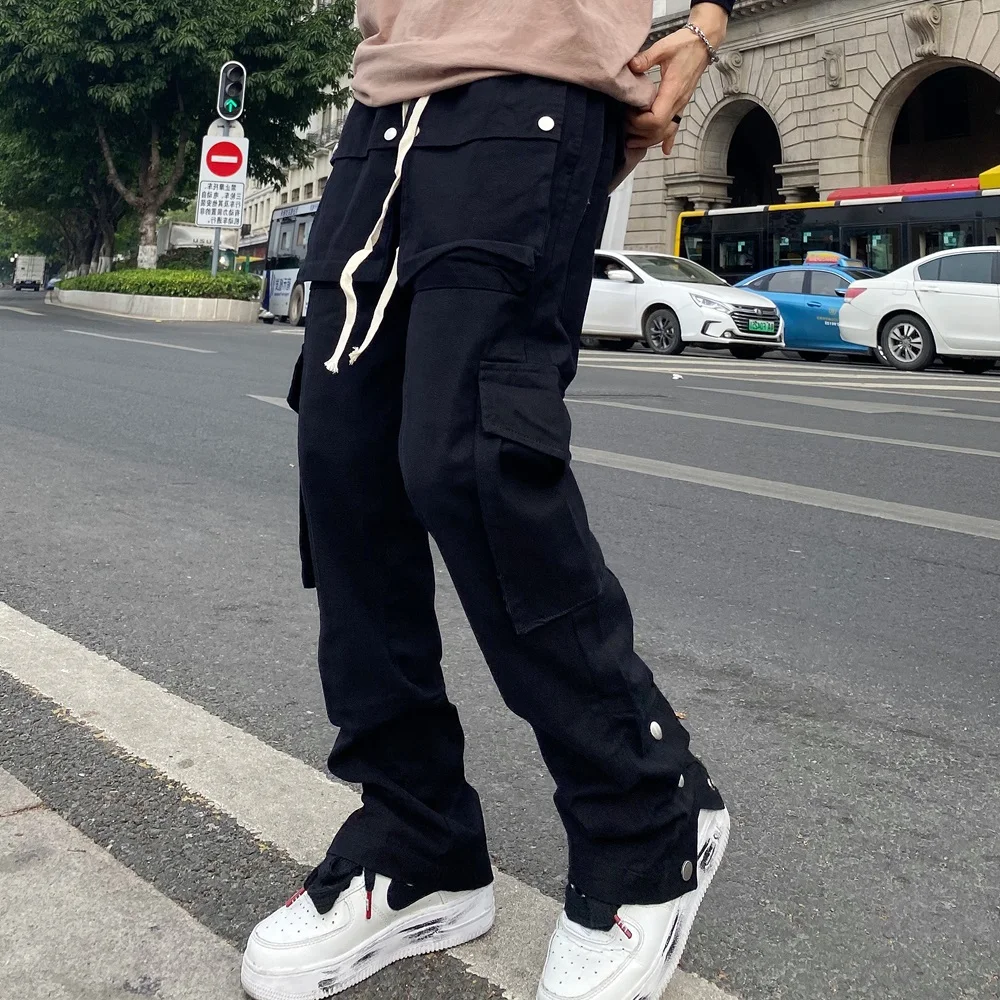 Men Cargo Pants Casual Streetwear
