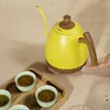1000ML Electric Kettle Gooseneck Hand Brew Coffee Pot 1350W Slender Fine-mouth Jug 304 Stainless Steel Teapot Kettles 220V 4
