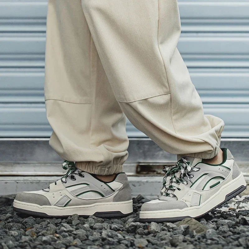 

Maden Men's Shoes 2023 New Postman Green Splice Board Shoes Summer Retro Sports Casual Shoes Popular Versatile Fashion Footwear