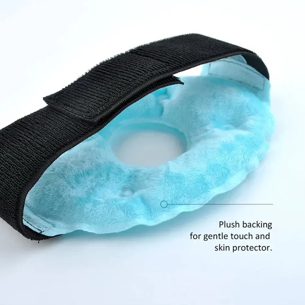 Reusable Large Ice Pack Hot Cold Gel Ice Treat Wrap Knee Wrap for Ankles Shoulders Head Injuries Sports Recovery Therapy Use