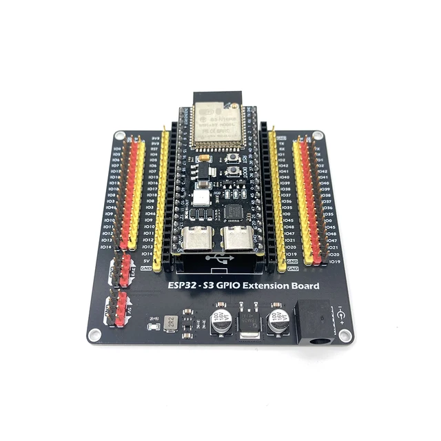 ESP32 S3 Development Board 44Pin Expansion Adapter Kit ESP32S3 2.4G Wifi BT Module MCU ESP32-S3-WROOM1 N16R8 Type-C ESP32-S3