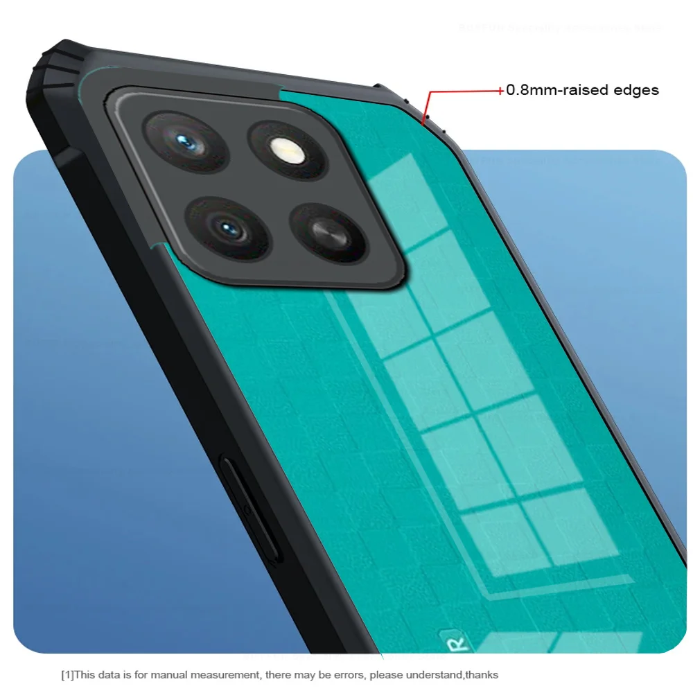 Crystal Clear Shockproof Camera Protector Case - Durable Acrylic Back Cover
