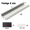 Stainless Steel Shelf for Stove Top, Magnetic Shelf Over the Stove, Spice Rack, Kitchen Organizer Equipped with Nano Tape 6