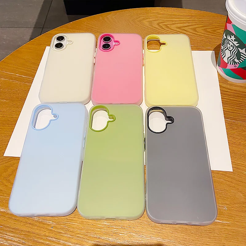 Sleek Matte Skinfeel 2-in-1 Bumper Shockproof Phone Case