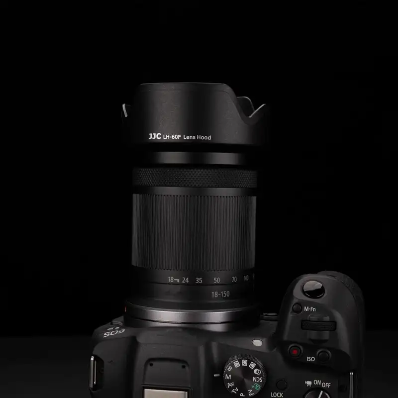 JJC EW-60F Reversible Lens Hood for Canon RF-S 18-150mm F3.5-6.3 is STM Lens on EOS R7 R10 for Canon EF-M 18-150mm F3.5-6.3 M50 - Image 3