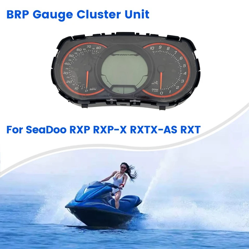 

BRP Gauge Cluster Unit For Seadoo RXP RXP-X RXTX-AS RXT - 2012-2013 278002716 Replacement Accessories 1 Piece